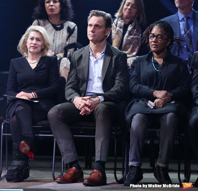 Carole Rothman, Tony Goldwyn, Lynne Nottage Photo