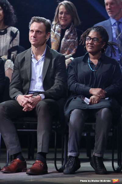 Tony Goldwyn and Lynne Nottage  Photo