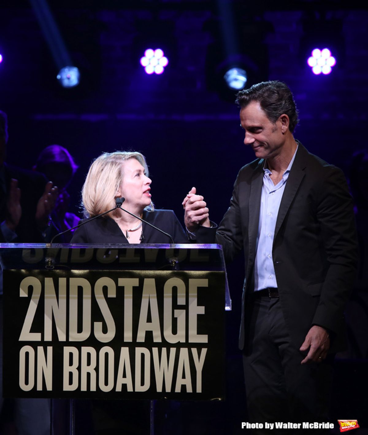 Carole Rothman and Tony Goldwyn at 