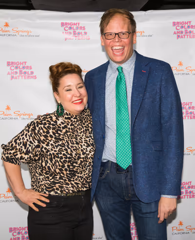 Amanda Duarte and Jeff Hiller Photo