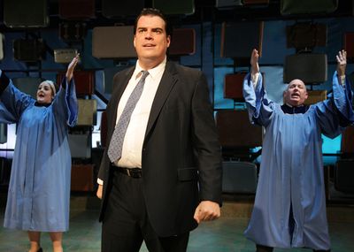 Jade Taylor, Chris Kerrigan, and Devin Collins in "Violet" Photo