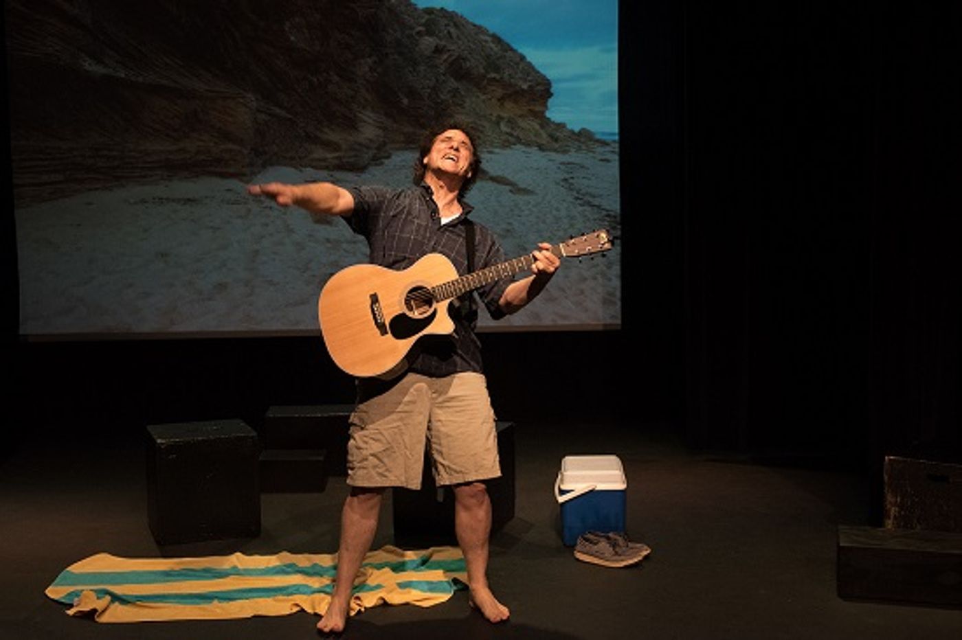 Review: THE BRICK: A ONE MAN MUSICAL Metamorphosis Review: THE BRICK: A ONE MAN MUSICAL Metamorphosis Image