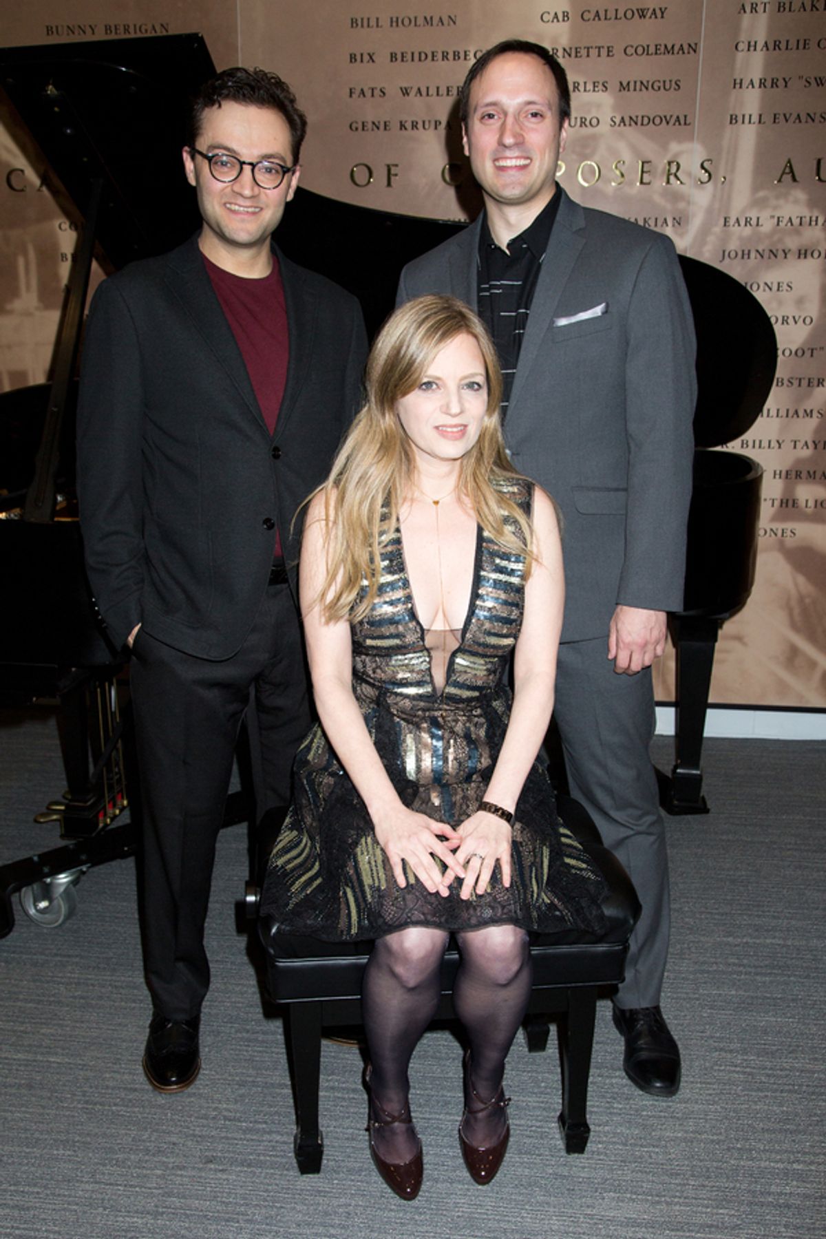 Alan Schmuckler, Amanda Yesnowitz, Christian Duhamel at 