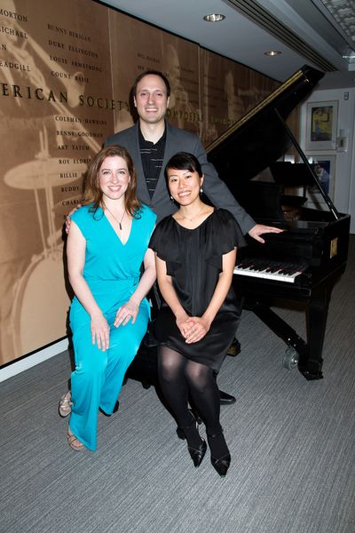 Charissa Bertels, Christian Duhamel, Ayumi Okada Photo