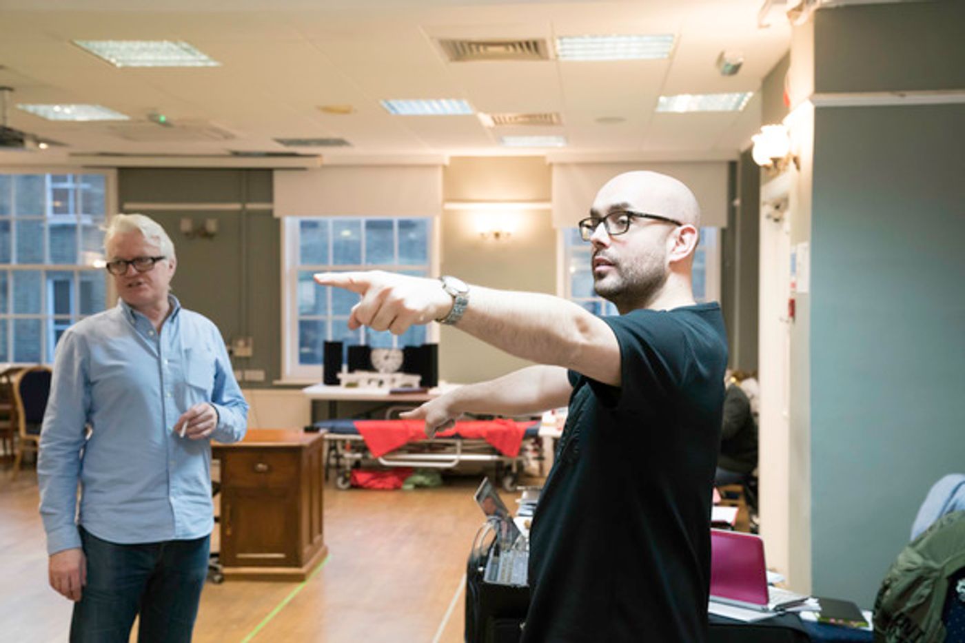 Photo Flash: In Rehearsal with the UK Tour of THIS HOUSE  Image