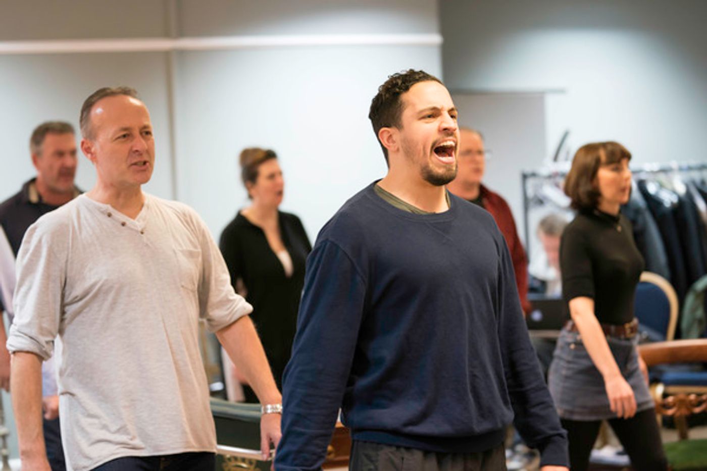Photo Flash: In Rehearsal with the UK Tour of THIS HOUSE  Image