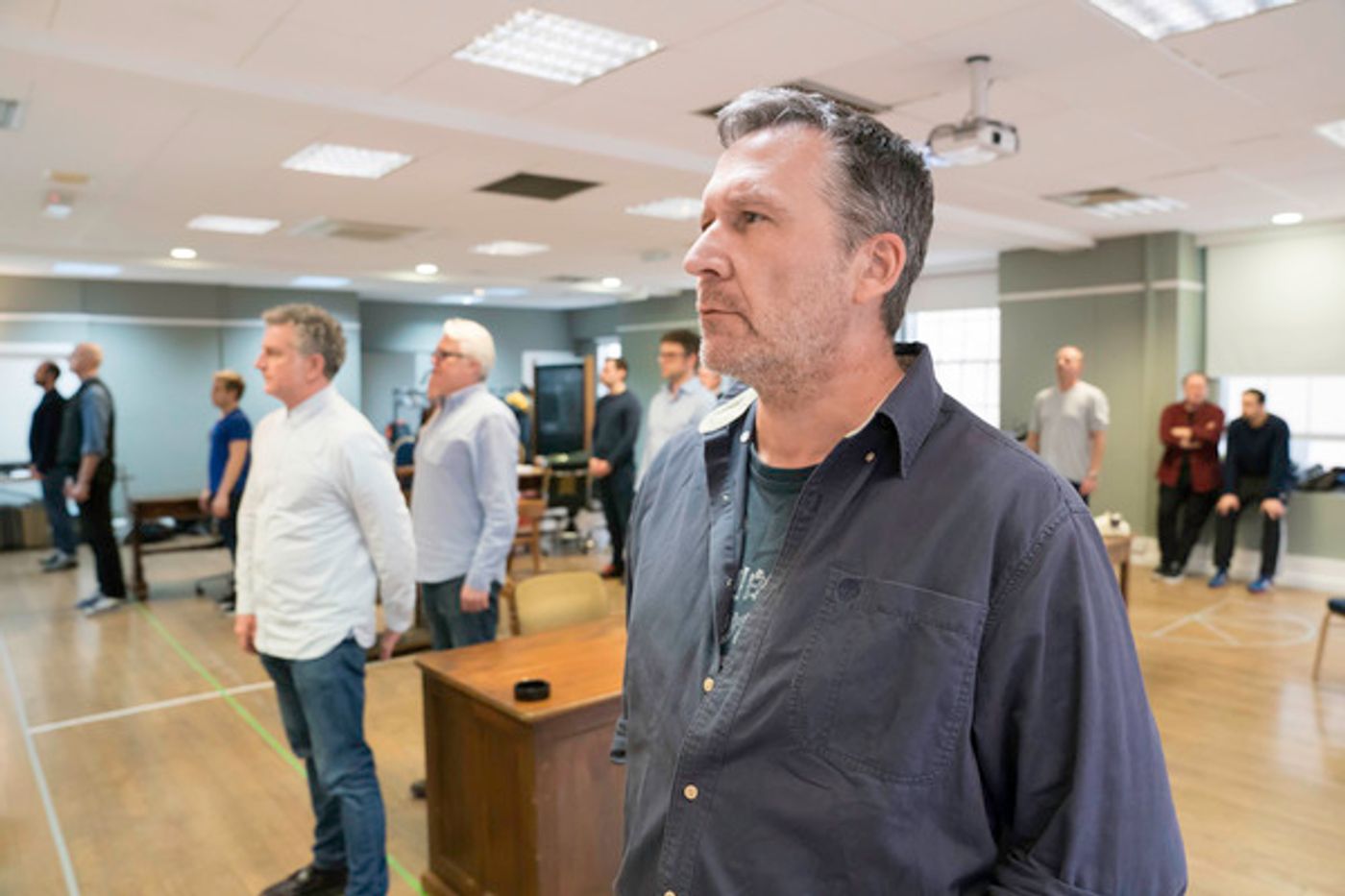 Photo Flash: In Rehearsal with the UK Tour of THIS HOUSE  Image