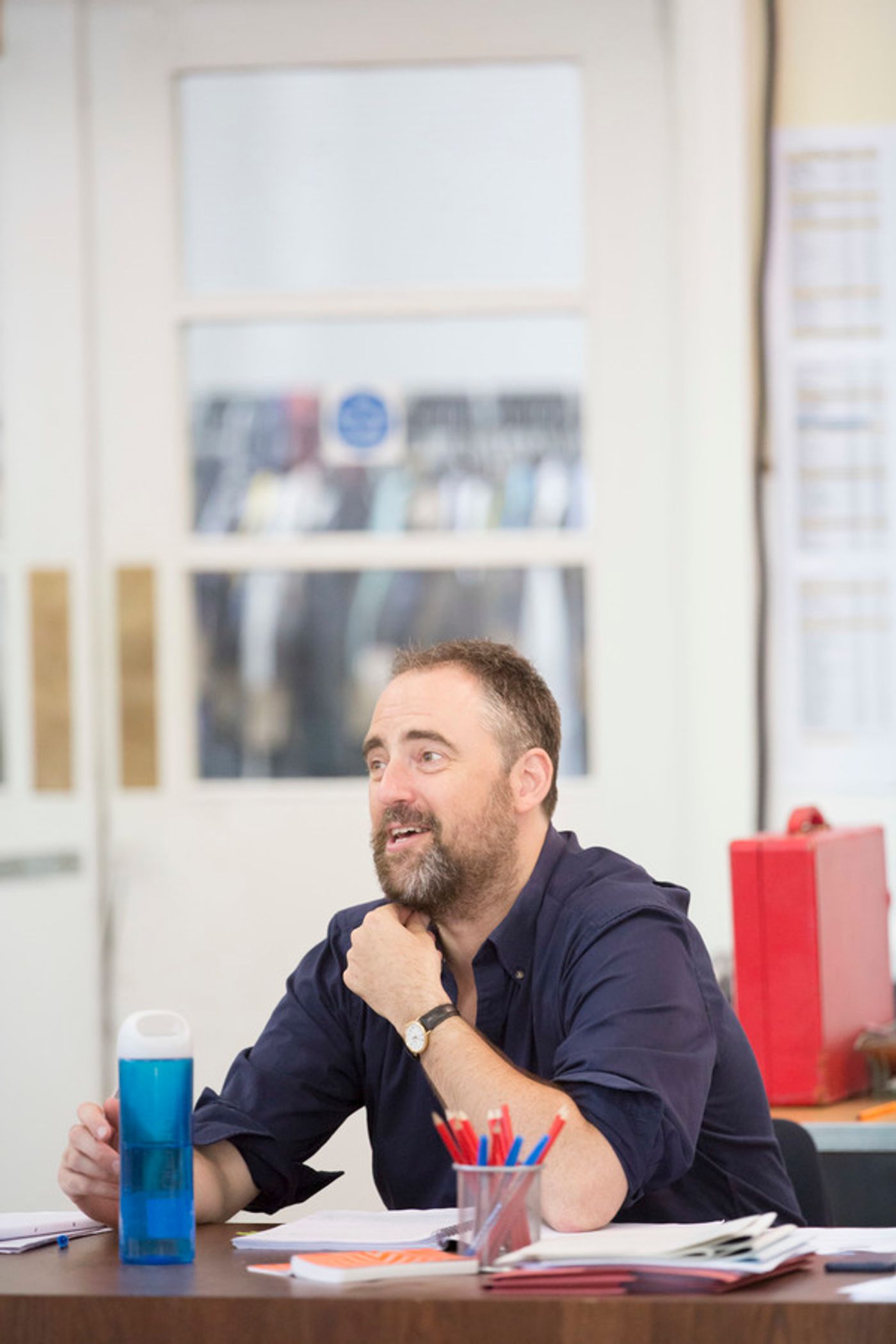 Photo Flash: In Rehearsal with the UK Tour of THIS HOUSE  Image