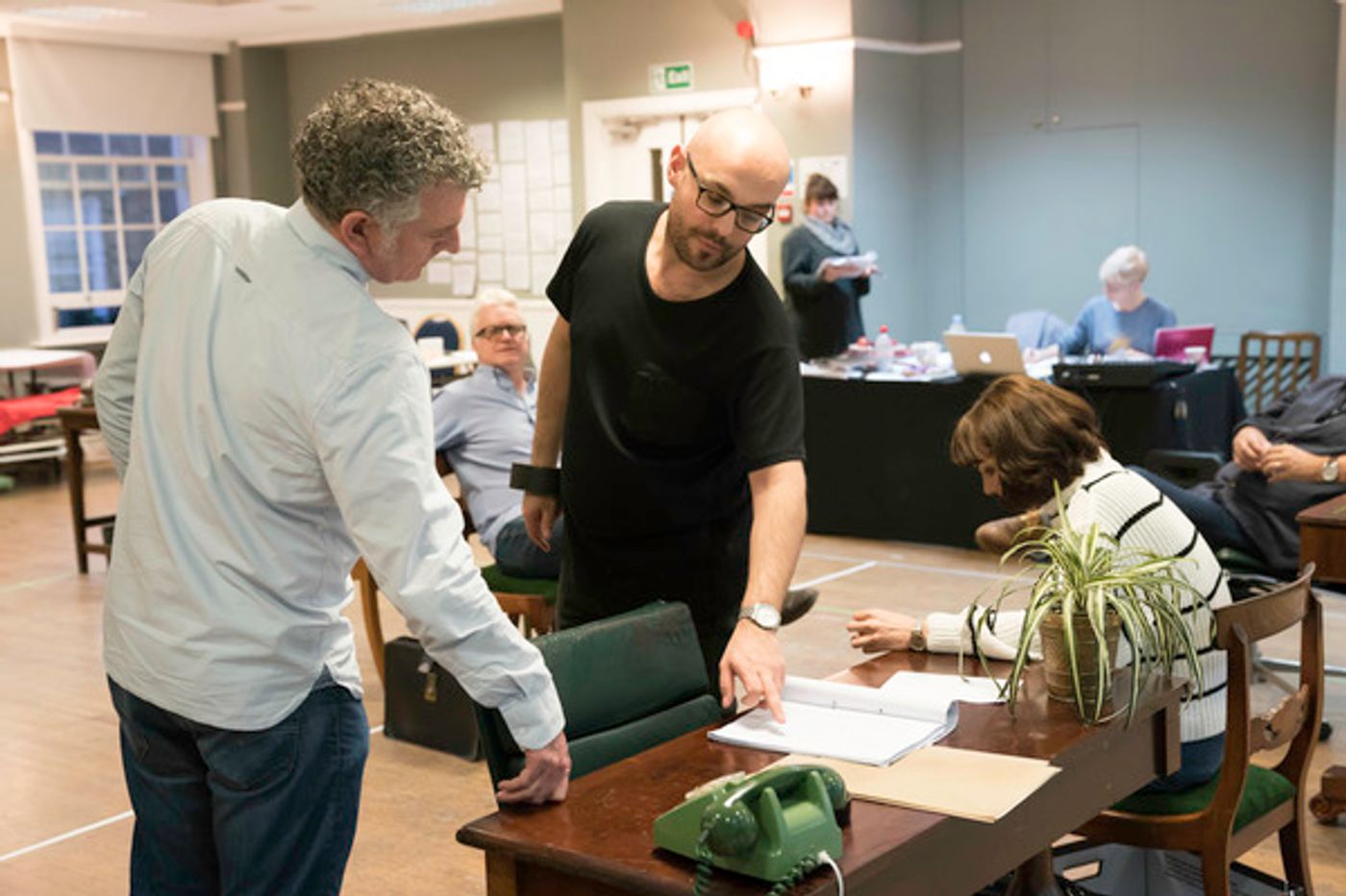 Photo Flash: In Rehearsal with the UK Tour of THIS HOUSE  Image