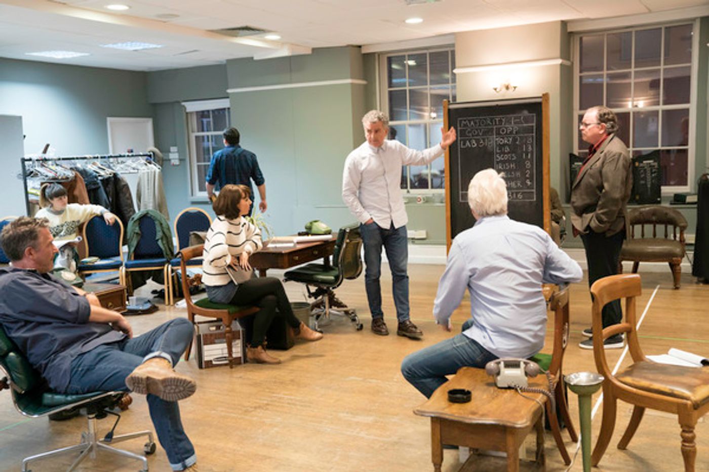 Photo Flash: In Rehearsal with the UK Tour of THIS HOUSE  Image