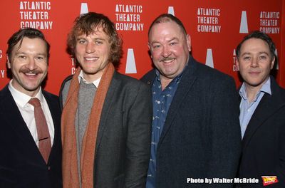 Billy Carter, Johnny Flynn, Mark Addy and Reece Shearsmith  Photo
