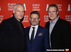  Playwright Martin McDonagh, director Matthew Dunster and managing director Jeffory L Photo