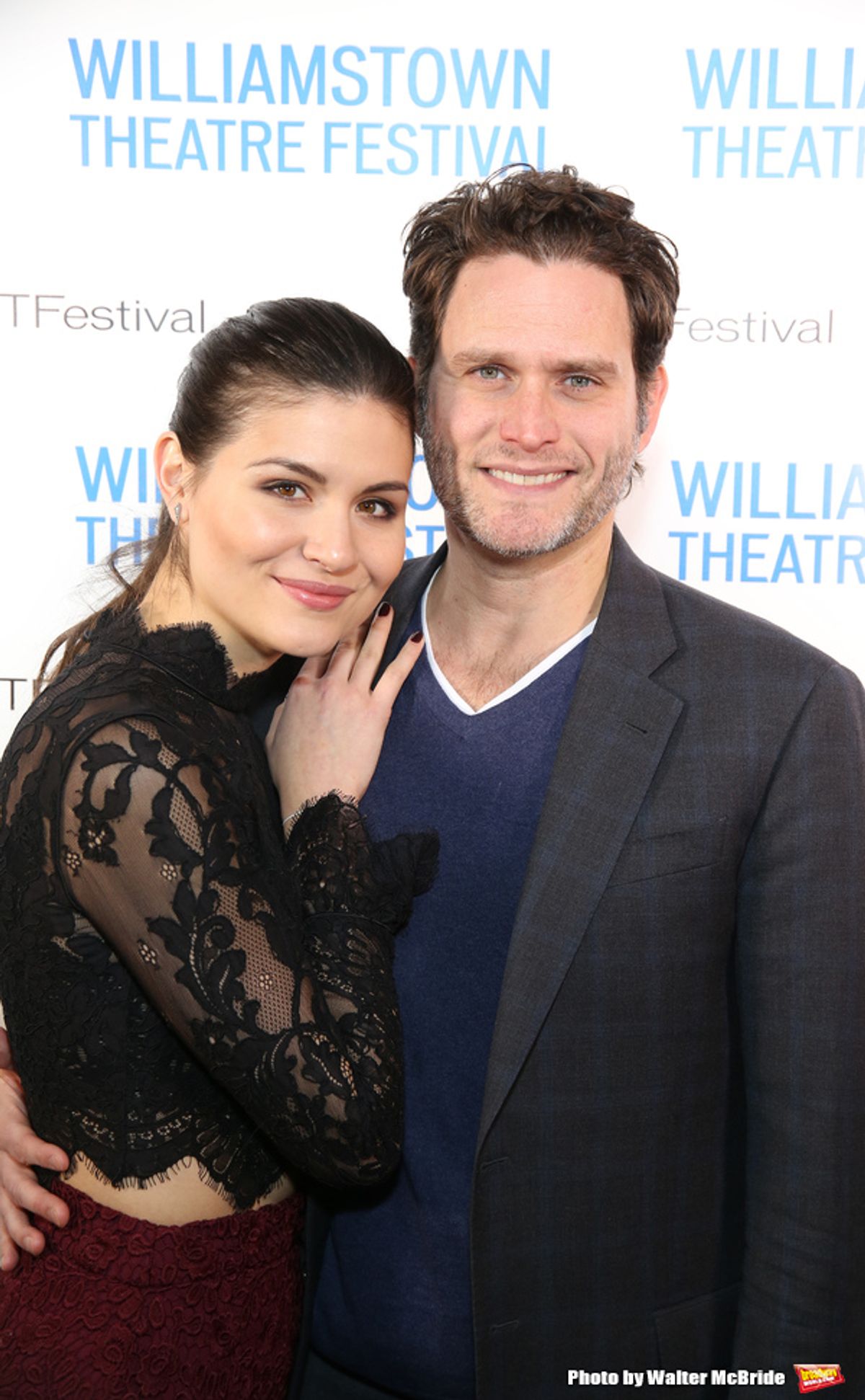 Phillipa Soo and Steven Pasquale at 