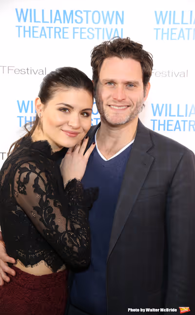 Phillipa Soo and Steven Pasquale Photo