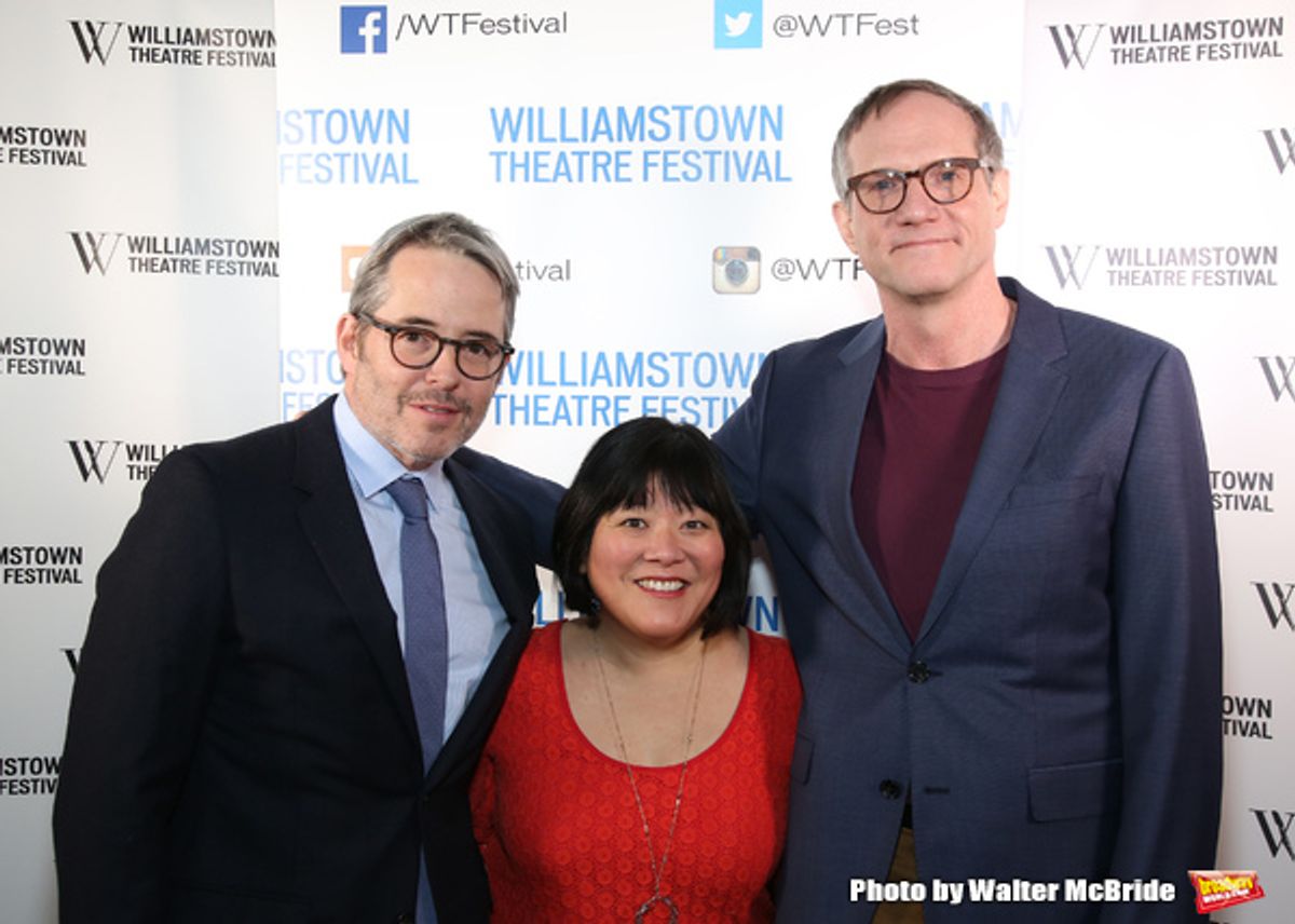 Matthew Broderick, Ann Harada and Mark Brokaw at 