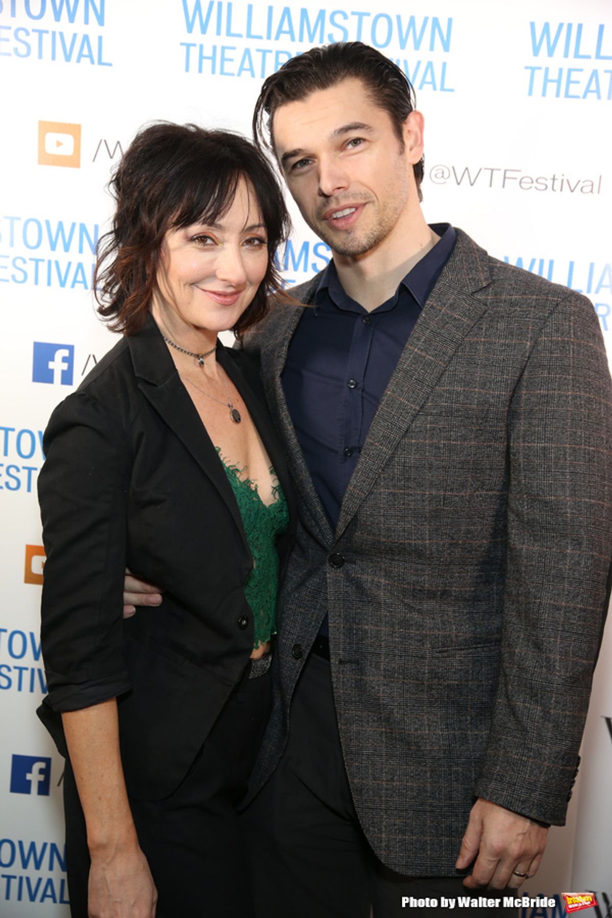 Carmen Cusack and Paul Telfer at 