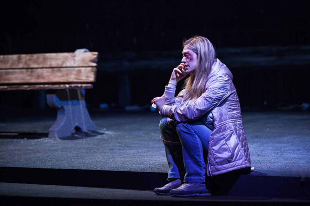 Marin Ireland stars in 'Ironbound' at the Geffen Playhouse. Photo by Chris Whitaker.

 at 