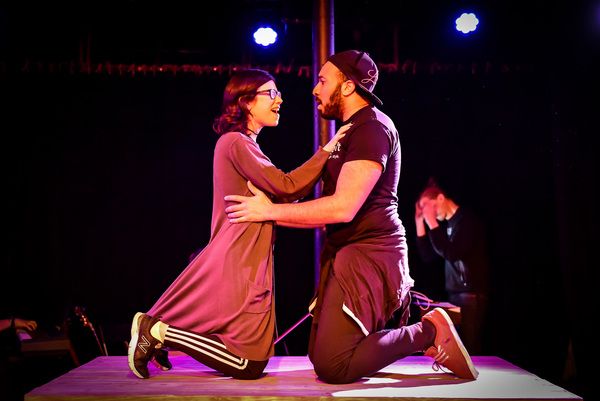 Meredith Kochan and Chuckie Benson in â€œTRUâ€ Photo