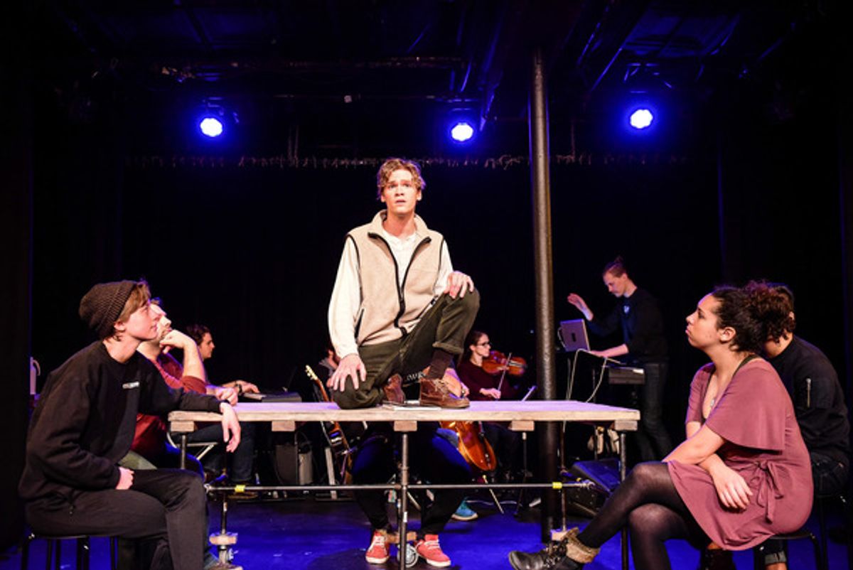 Marissa Pattullo, Bradley Atkinson and Kiko Laureano with the cast of â€œTRUâ€ at Greenhouse Theater Center Hosts 4th annual CHICAGO MUSICAL THEATRE FESTIVAL