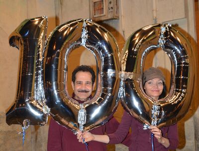 Tony Shaloub and Katrina Lenk Photo