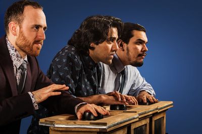 Pictured (from left): Ali Andre Ali, Imran Sheikh,* Andrew Aaron Valdez. Photo by
Ste Photo
