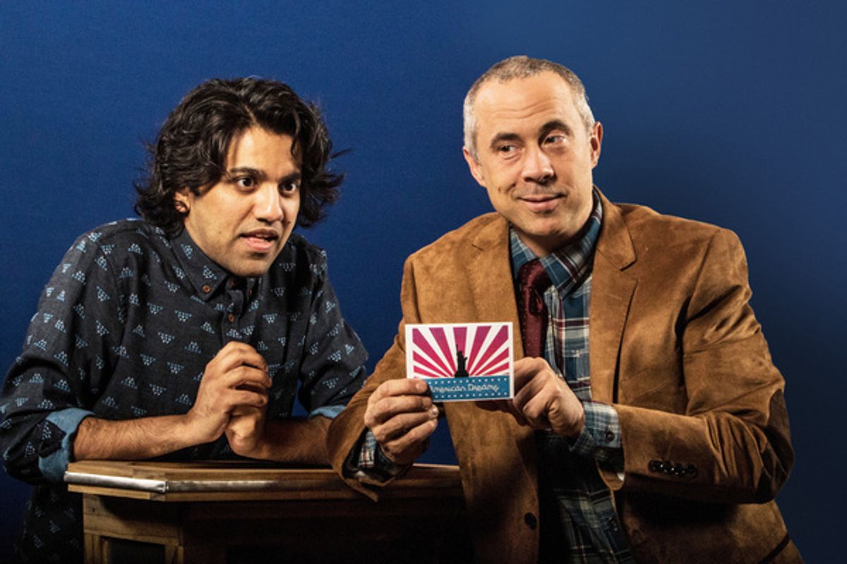 Pictured (from left): Imran Sheikh,* Jens Rasmussen.* Photo by Steve Wagner.
*Actor appears courtesy of Actorsâ€™ Equity Association, the Union of Professional Actors and
Stage Managers in the United States. at 