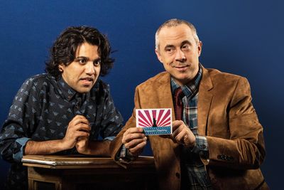 Pictured (from left): Imran Sheikh,* Jens Rasmussen.* Photo by Steve Wagner.
*Actor a Photo