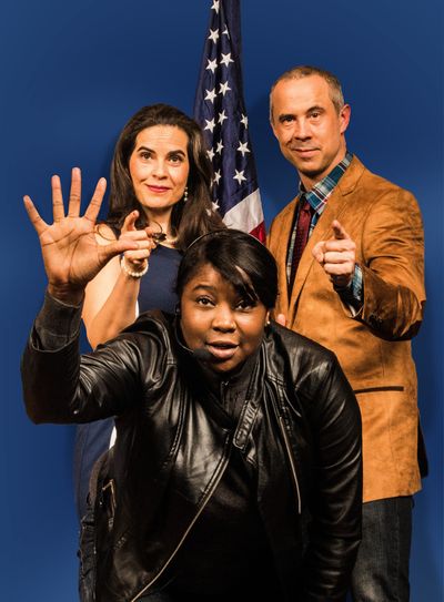 Pictured (from left): Leila Buck,* India Nicole Burton, Jens Rasmussen.* Photo by
Ste Photo