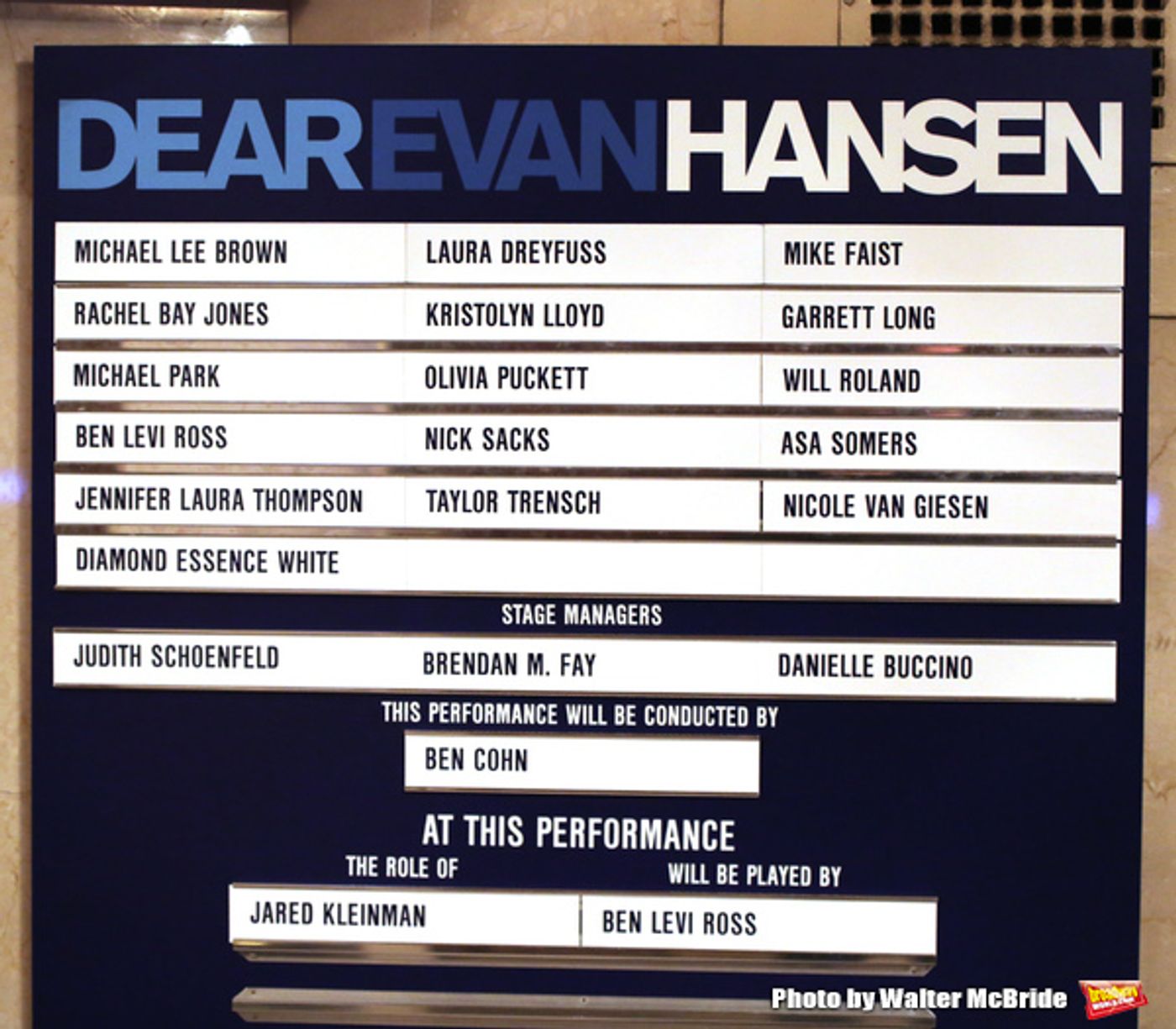 Photo Coverage: Taylor Trensch Takes His First Official Bows in DEAR EVAN HANSEN  Image