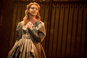 Jillian Butler as â€˜Cosetteâ€™ in the national tour of LES MISÃ‰RABLES.  Photo