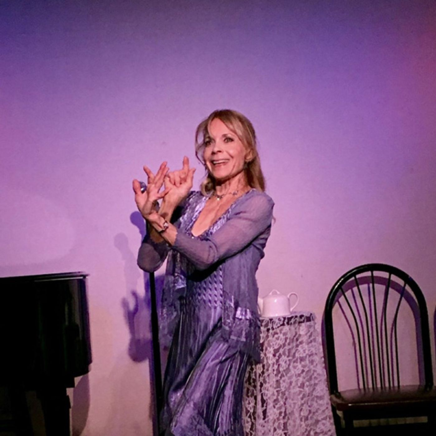 Photo Flash: Lane Bradbury, Singer And Now, Playwright Performs at Don't Tell Mama  Image
