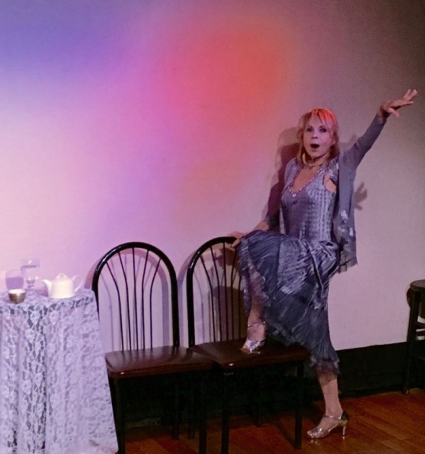 Photo Flash: Lane Bradbury, Singer And Now, Playwright Performs at Don't Tell Mama  Image