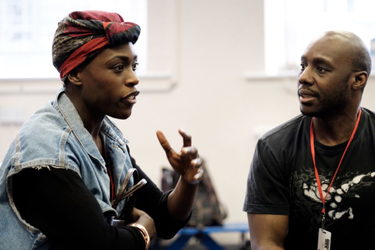 Gloria Onitiri and Chris Jack at 