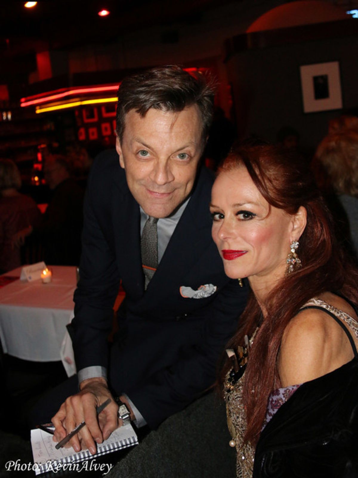 Jim Caruso, Andrea Selby at 