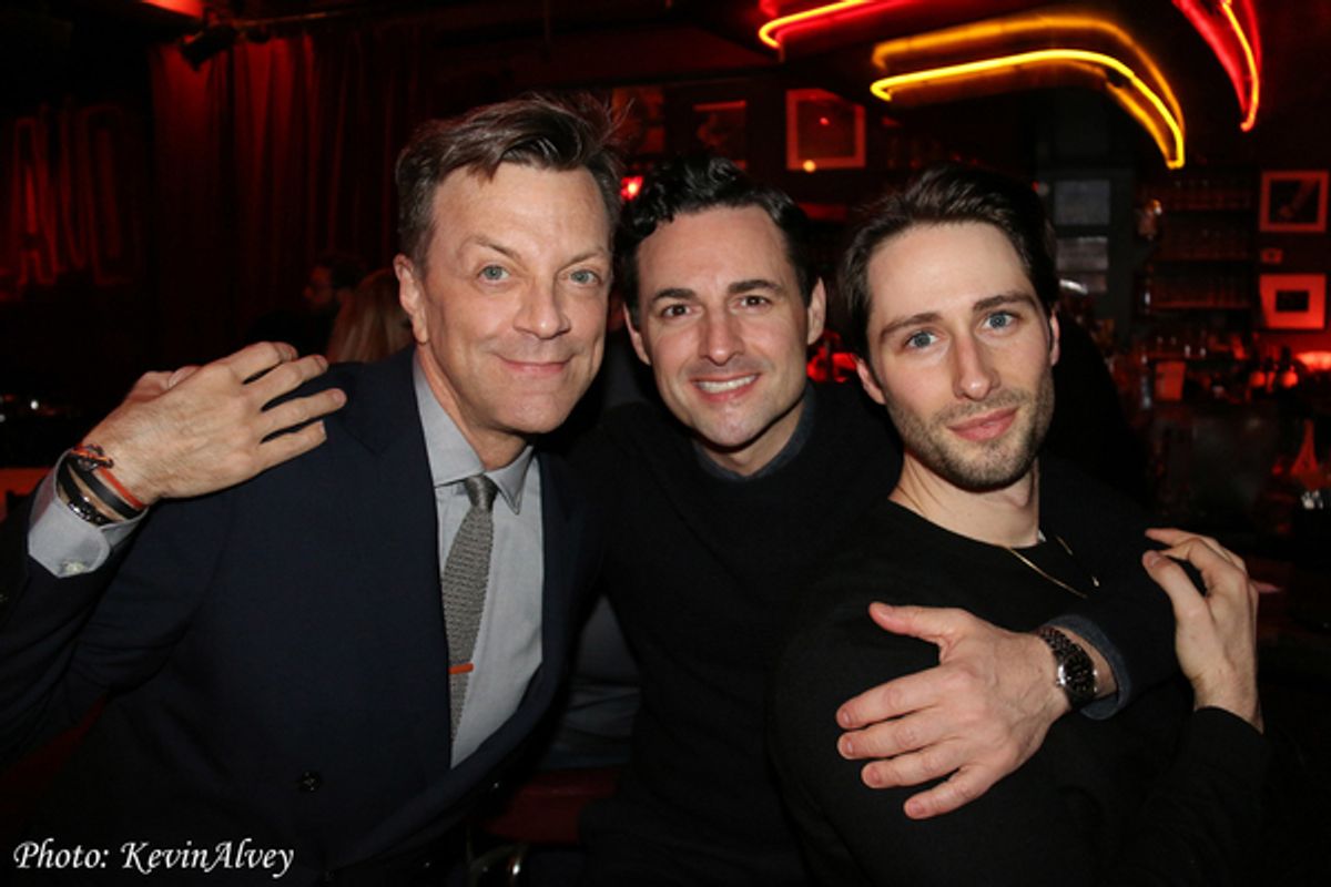 Jim Caruso, Max von Essen at 