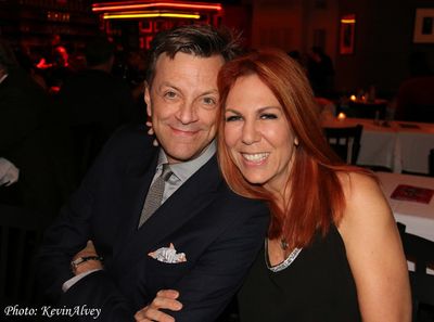 Jim Caruso, Victoria Shaw Photo