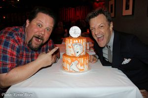 Justin Squigs Robertson, Jim Caruso @ BroadwayWorld Justin Squigs Robertson, Jim Caruso Photo