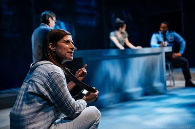 L-R: Lena Kaminsky as The Photographer, John D. Haggerty as The Perfume Maker, Tina C Photo