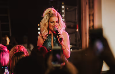 Courtney Act at Glasgow's Classic Grand February 8th 2018 Photo
