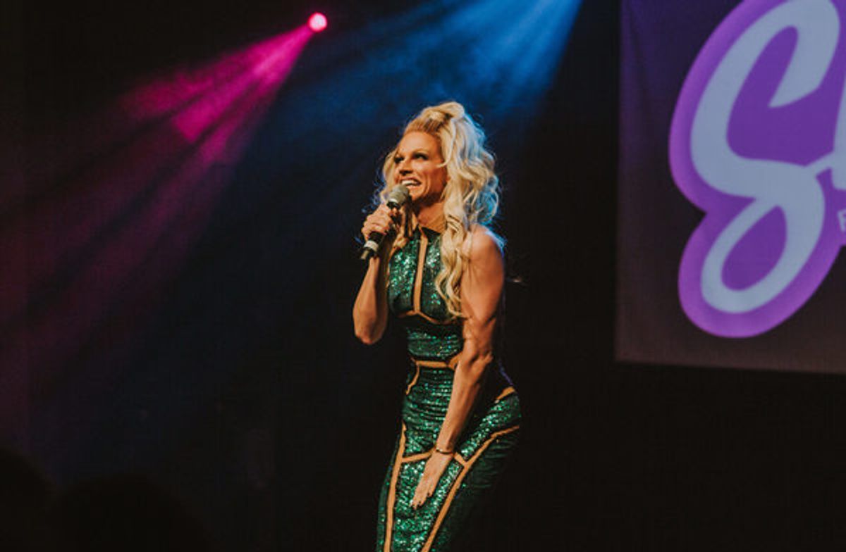 Courtney Act at Glasgow's Classic Grand February 8th 2018 at 