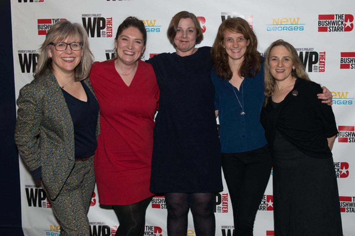 Lisa McNulty, Jaynie Saunders Tiller, Kate Benson, Lee Sunday Evans and Susan Bernfield at 