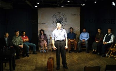 Dinh James Doan, David Huynh, Tony Vo, Leanne Cabrera, Chris Doi (center), Claro de l Photo