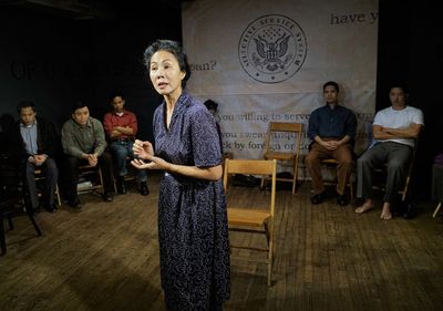 Dinh James Doan, David Huynh, Tony Vo, Karen Tsen Lee (center), Claro de los Reyes, E Photo