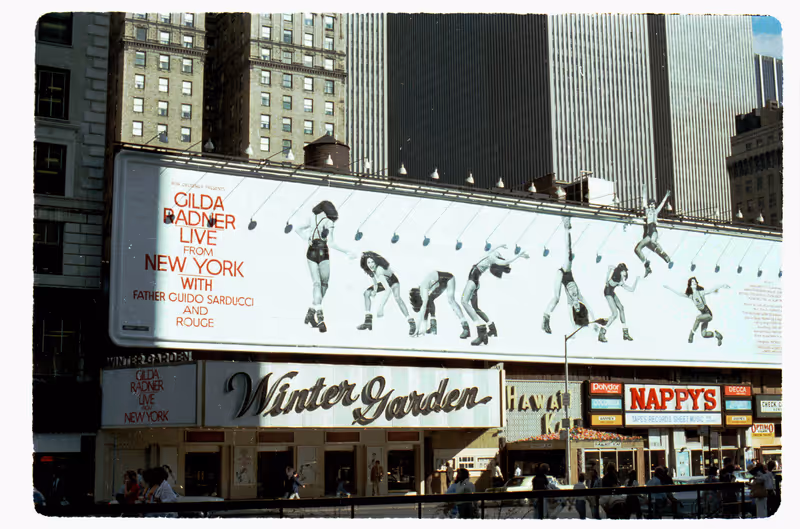 BWW Flashback: GILDA RADNER LIVE FROM NEW YORK Takes Over the Winter Garden Theatre in 1979 Image