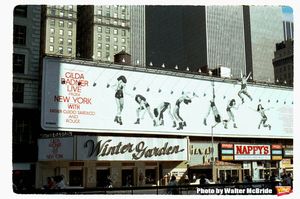 Theatre Marquee for â€˜Gilda Radner LIVE from New Yorkâ€™ on June 1, 1980 at Photo