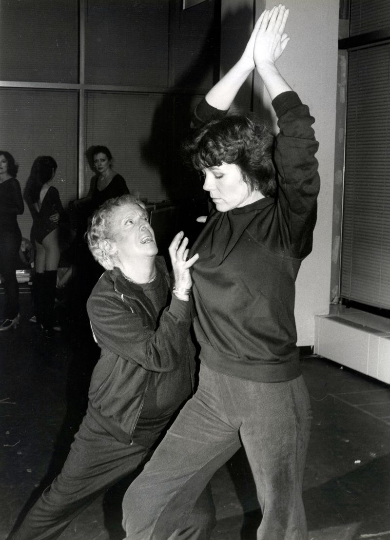 Photo Throwback: Diana Rigg Rehearses for COLETTE in 1982 — photo 4 of 4