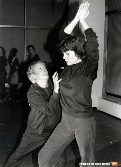 Diana Rigg in rehearsal with Sir Robert Helpmann for "Colette" at their rehearsal hal Photo