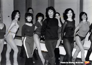 Diana Rigg in rehearsal with Sir Robert Helpmann for "Colette" at their rehearsal hal Photo