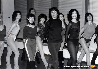 Diana Rigg in rehearsal with Sir Robert Helpmann for "Colette" at their rehearsal hal Photo