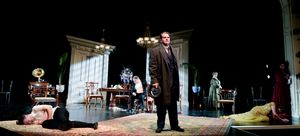 The Maltz Jupiter Theatre’s sold out production of the psychological thriller An Inspector Calls is onstage through February 18. Pictured are Cliff Burgess, Rob Donohoe, James Andreassi, Elizabeth Dimon, Angie Radosh and Charlotte Bydwell. Photo by Alic @ BroadwayWorld The Maltz Jupiter Theatre’s sold out production of the psychological thriller Photo